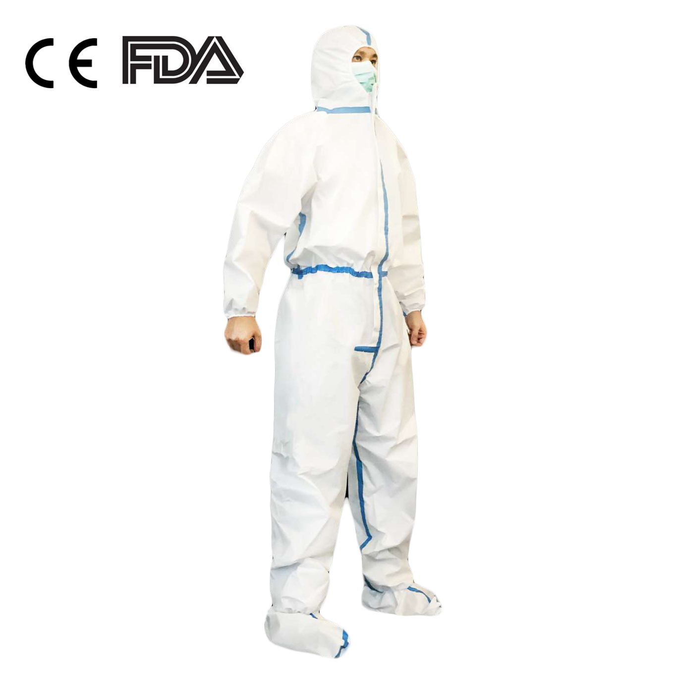 Civil Virus Coverall Suit Protects Disposable Hospital Safety Suit